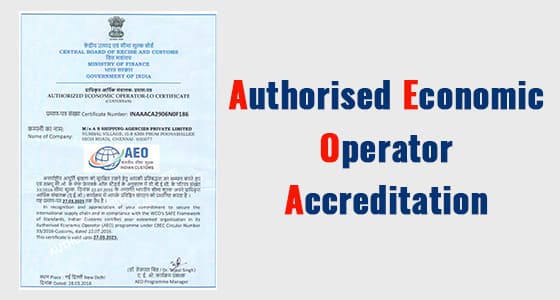 AEO Accreditation – ASSA CFS Numbal