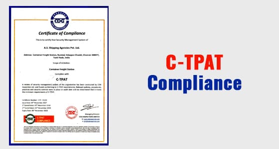 C-TPAT Compliance Certification