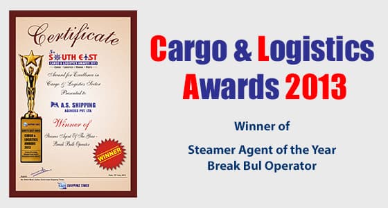 Steamer Agent of the Year – 2013