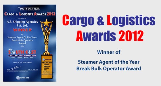 Steamer Agent of the Year – 2012