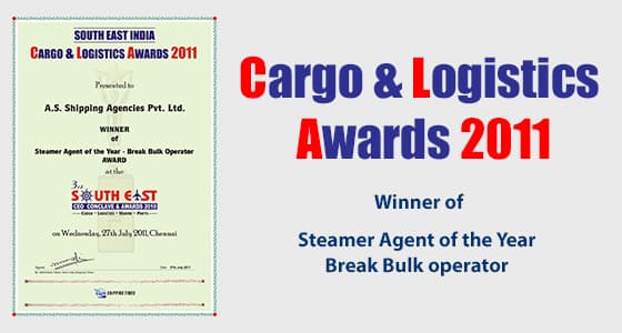 Steamer Agent of the Year – 2011