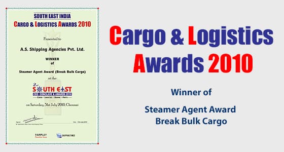 Steamer Agent of the Year – 2010